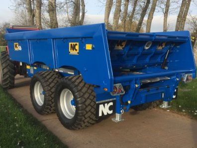 NC 16 ton dump trailer