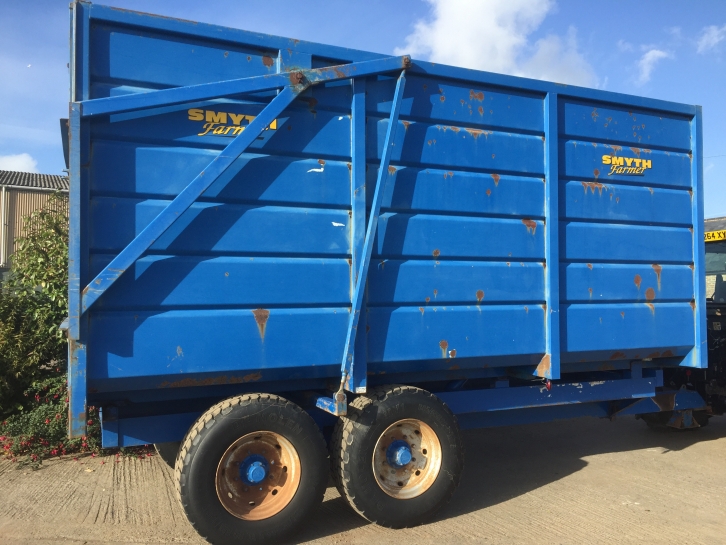 Smyth Farmer 14 ton silage trailer