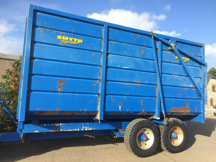 Smyth Farmer 14 ton silage trailer