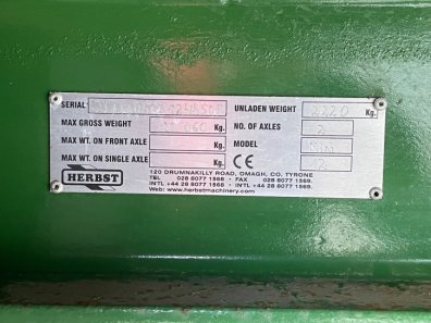 Herbst low loader trailer