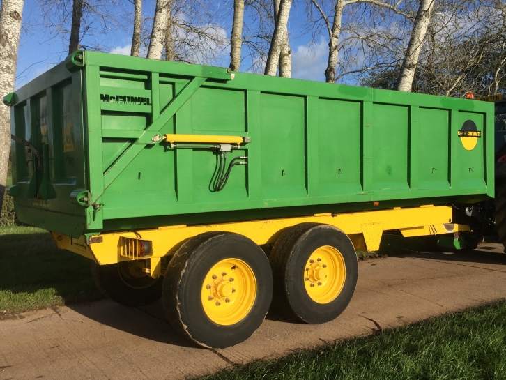 McConnel 12 ton grain trailer
