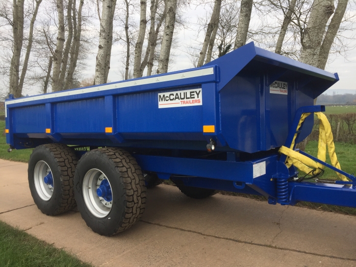 McCauley GP12 12 ton dump trailer