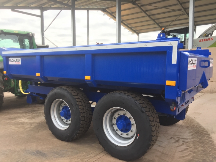 McCauley GP12 12 ton dump trailer