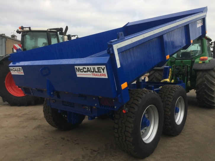 McCauley GP12 12 ton dump trailer