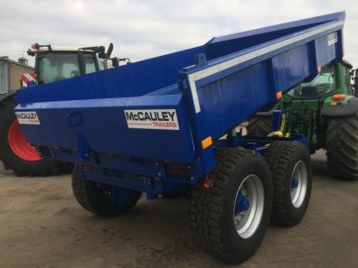 McCauley GP12 12 ton dump trailer