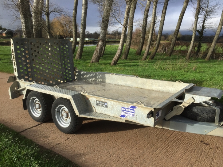 Ifor Williams GH1054 plant trailer
