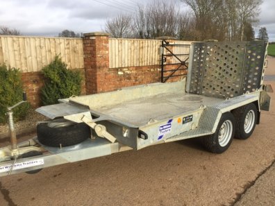 Ifor Williams GH1054 plant trailer