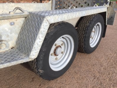 Ifor Williams GH1054 plant trailer