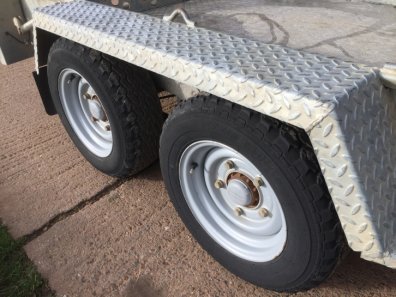 Ifor Williams GH1054 plant trailer