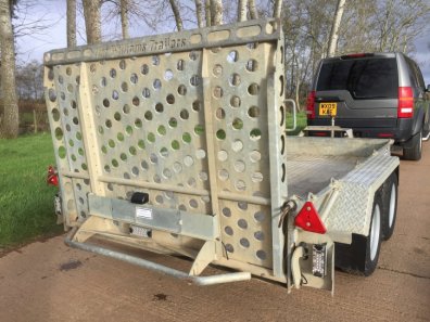 Ifor Williams GH1054 plant trailer