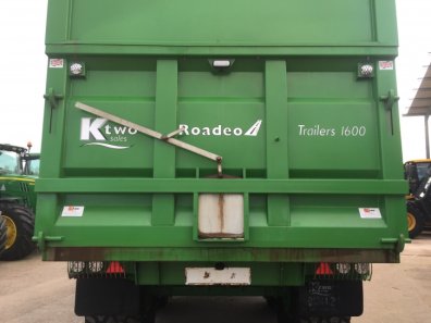 Ktwo Roadeo 1600 16 ton silage trailer