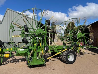 Krone Swadro 1400 Plus 4 rotor rake