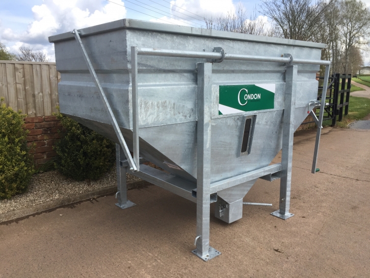 Condon Engineering 2 ton feed bin