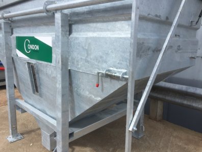 Condon Engineering 2 ton feed bin