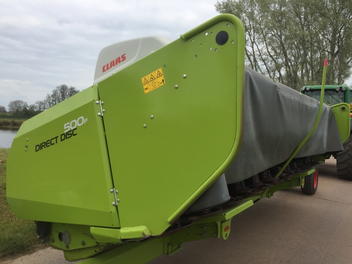 Claas direct disc 500P whole crop header