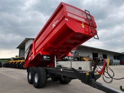 Ktwo curve 1400 14 ton grain trailer