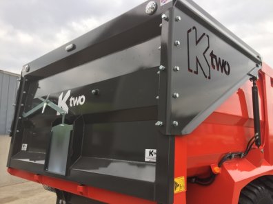 Ktwo curve 1400 14 ton grain trailer