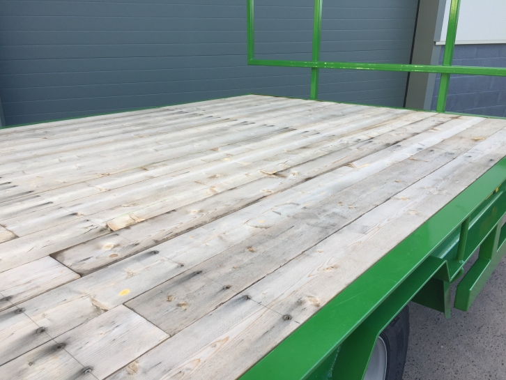 Herbst 15 ton flat trailer