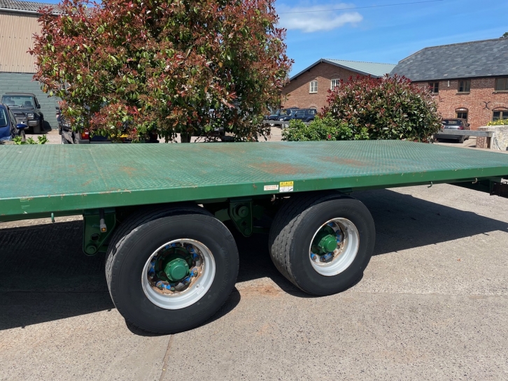 Bailey 12 Ton flat trailer