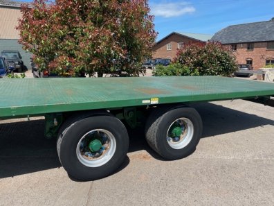 Bailey 12 Ton flat trailer