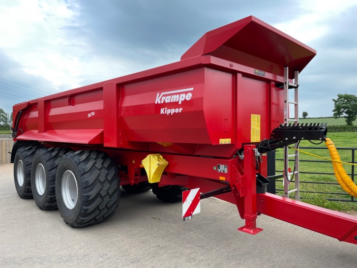 Krampe Kipper SK750 dump trailer