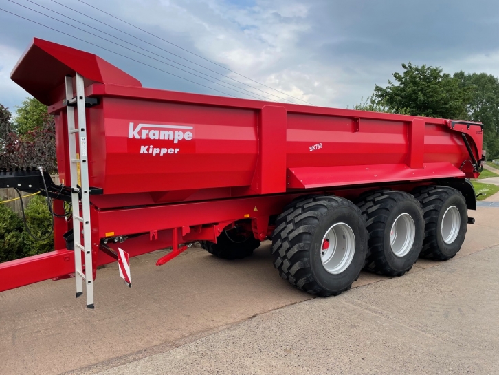 Krampe Kipper SK750 dump trailer