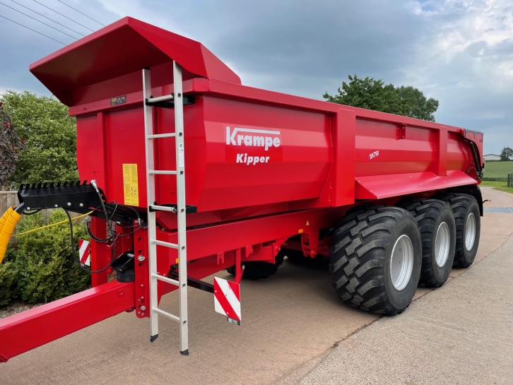 Krampe Kipper SK750 dump trailer