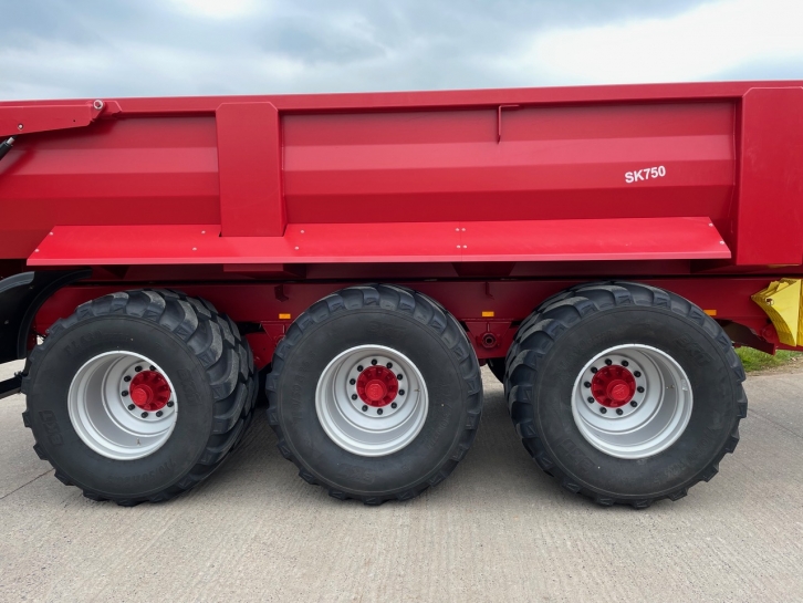 Krampe Kipper SK750 dump trailer