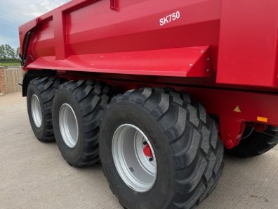 Krampe Kipper SK750 dump trailer