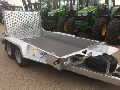 Ifor Williams GH105 plant trailer