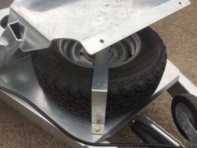 Ifor Williams GH105 plant trailer