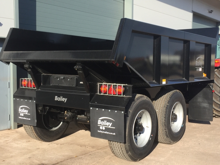 Bailey CD14 14 ton contract dump trailer