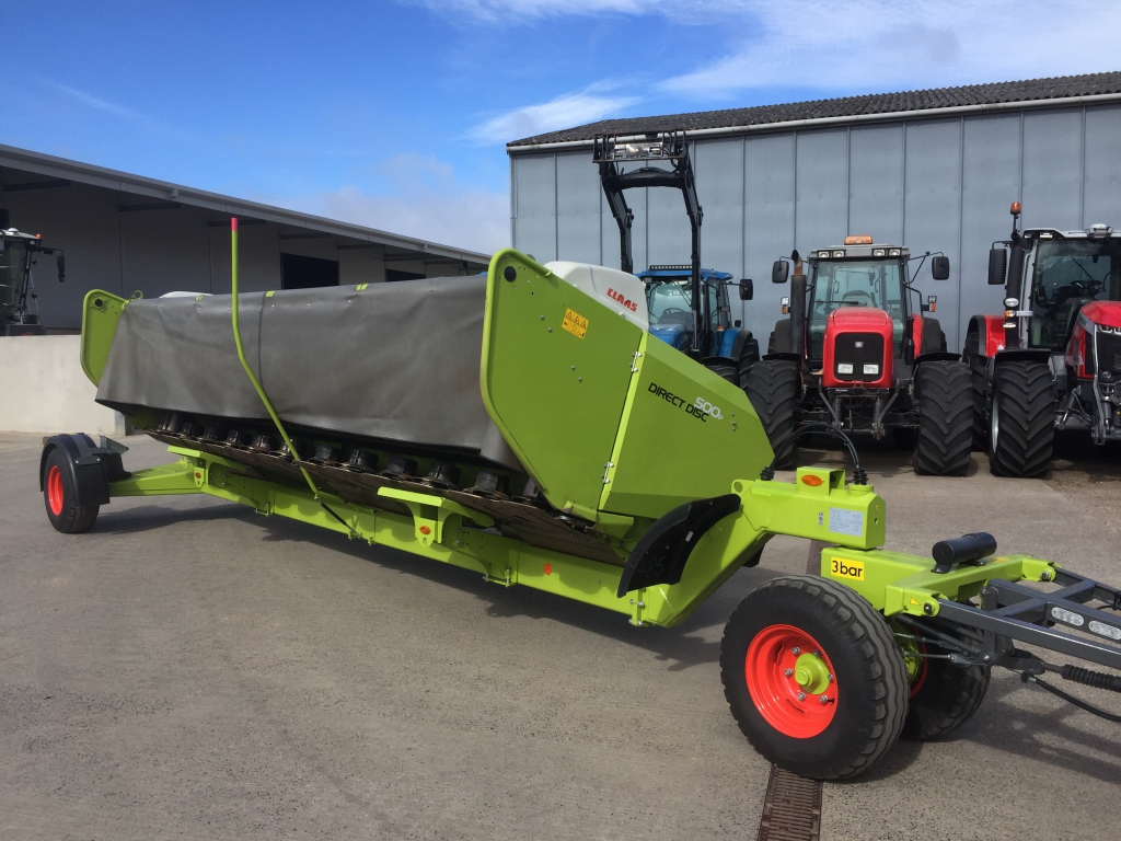 Claas 500P whole crop header