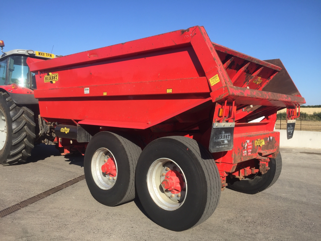 Herbst 16 ton dump trailer