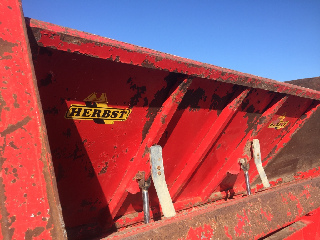 Herbst 16 ton dump trailer