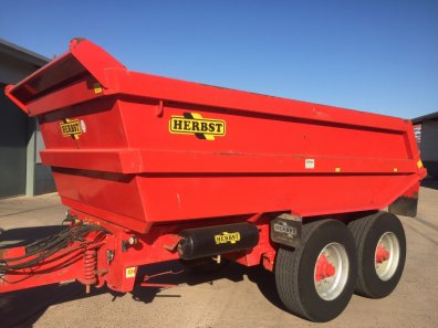 Herbst 16 ton dump trailer