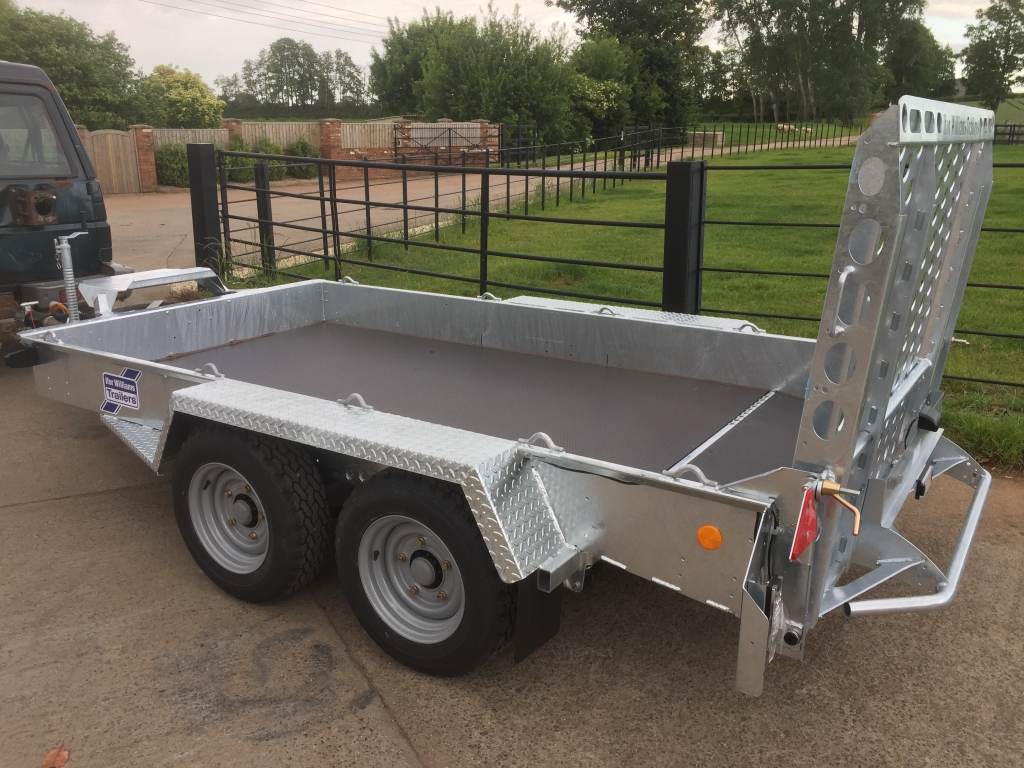 Ifor Williams GH1054 plant trailer