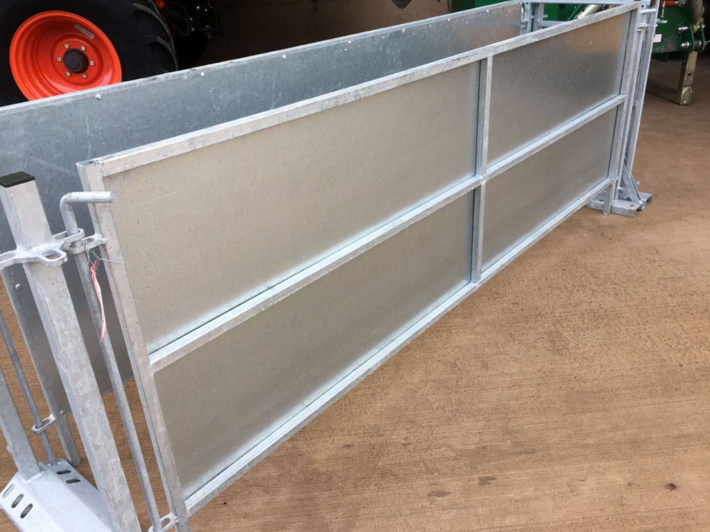 Condon Engineering sheeted sheep race hurdles