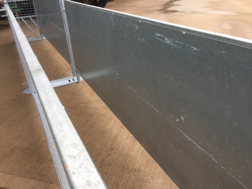 Condon Engineering sheeted sheep race hurdles