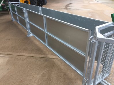 Condon Engineering sheeted sheep race hurdles