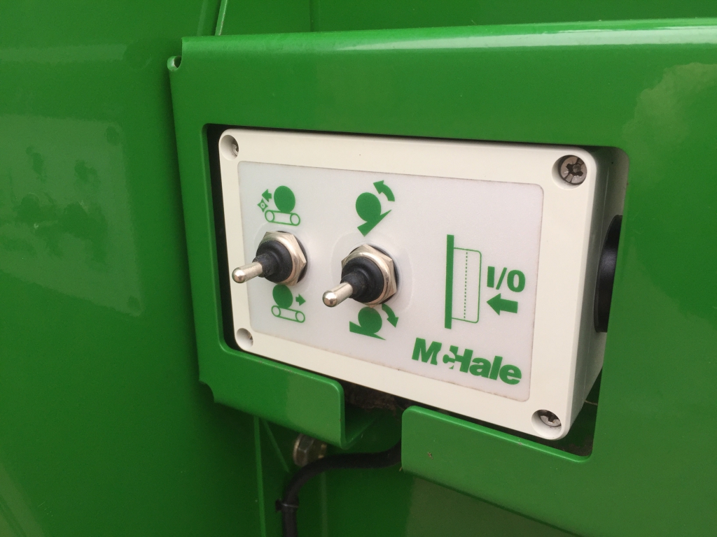 McHale C460 trailed straw chopper and silage feeder