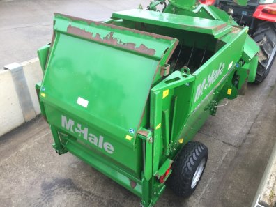 McHale C460 trailed straw chopper and silage feeder