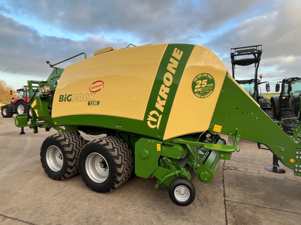 Krone Big Pack 1290 High Speed baler