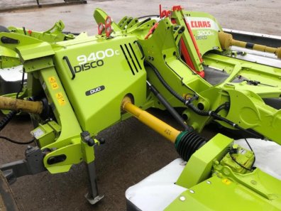 Claas Disco 9400C + 3200FC mower conditioners