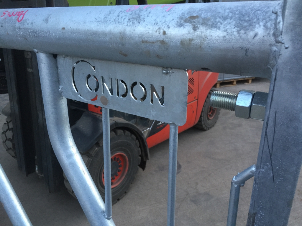 Condon Engineering hinged gate barrier