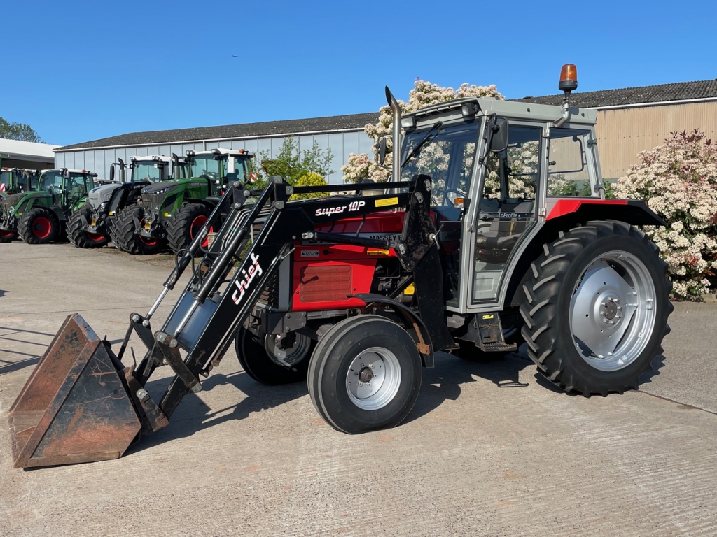 Massey Ferguson 375 Lo-Profile + cab