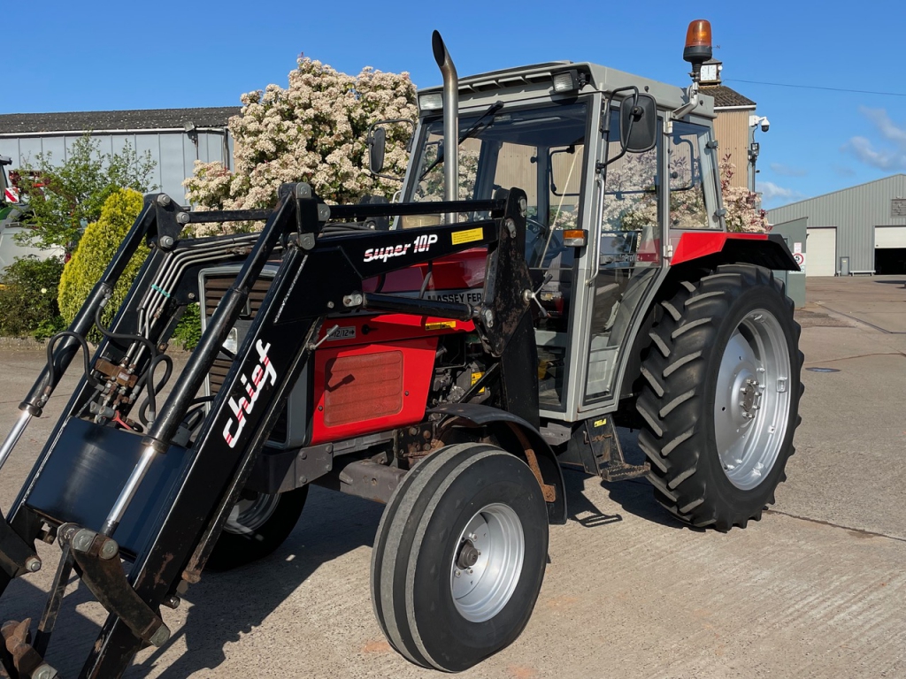Massey Ferguson 375 Lo-Profile + cab