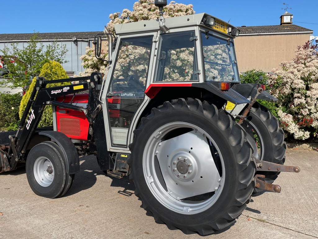 Massey Ferguson 375 Lo-Profile + cab