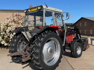 Massey Ferguson 375 Lo-Profile + cab