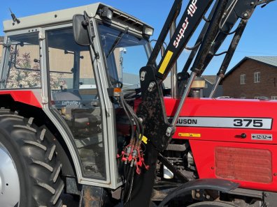 Massey Ferguson 375 Lo-Profile + cab